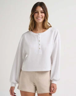 Casual Acquaintance Waffle Top