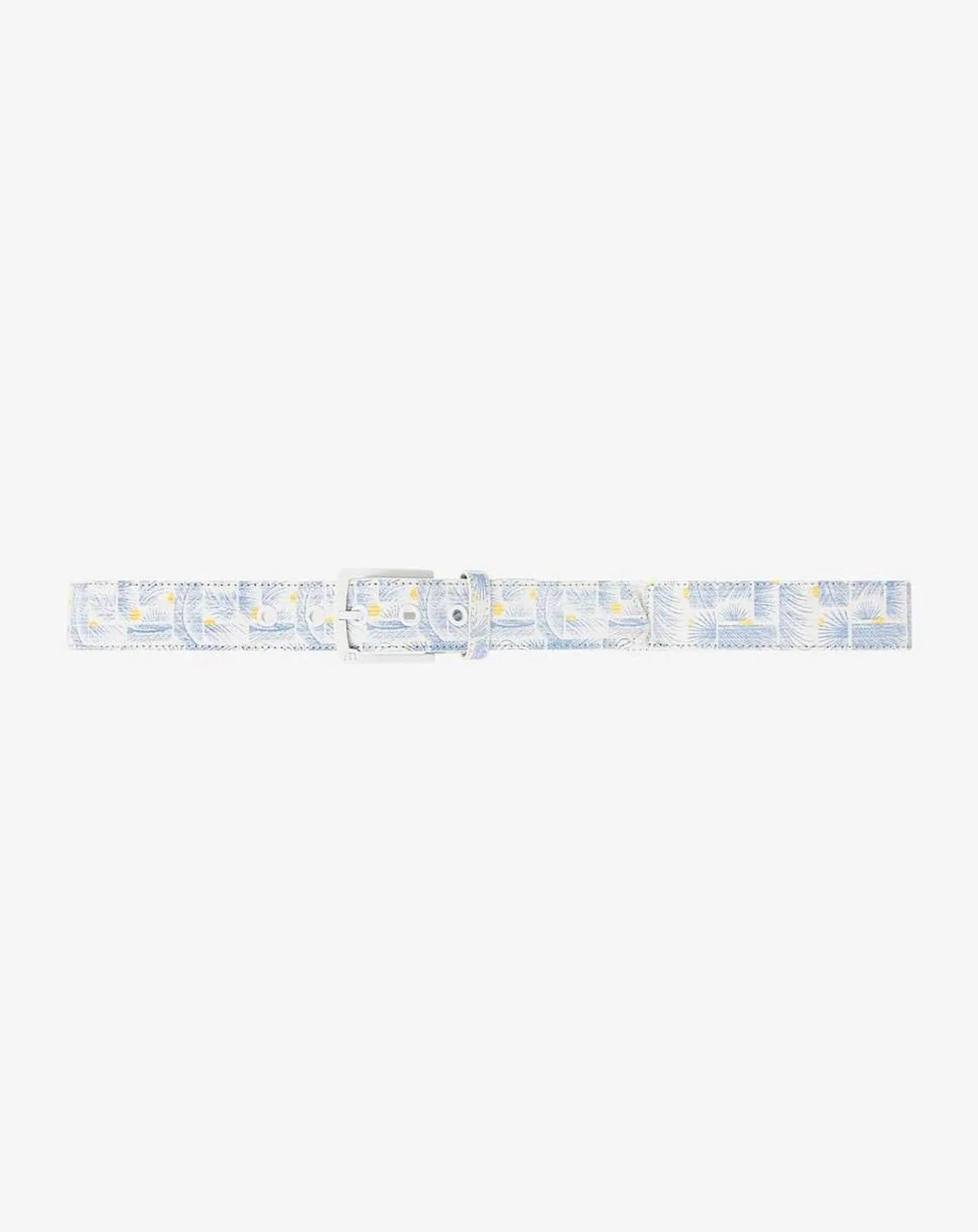 Coconut Mojito Canvas Stretch Belt
