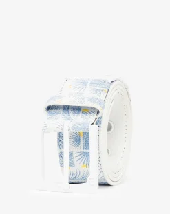 Coconut Mojito Canvas Stretch Belt