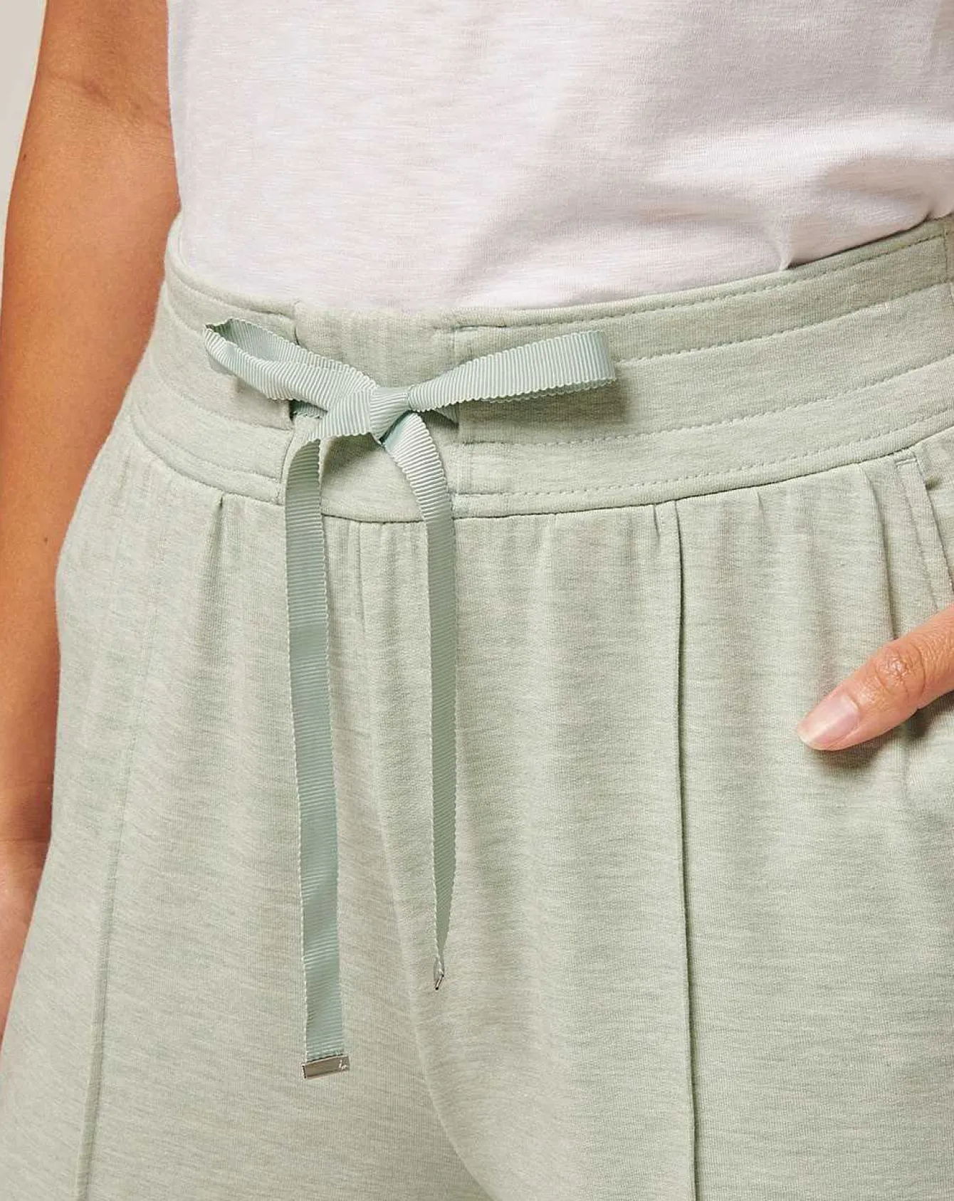 Connecting Flight Cloud Terry Wide Leg Pant