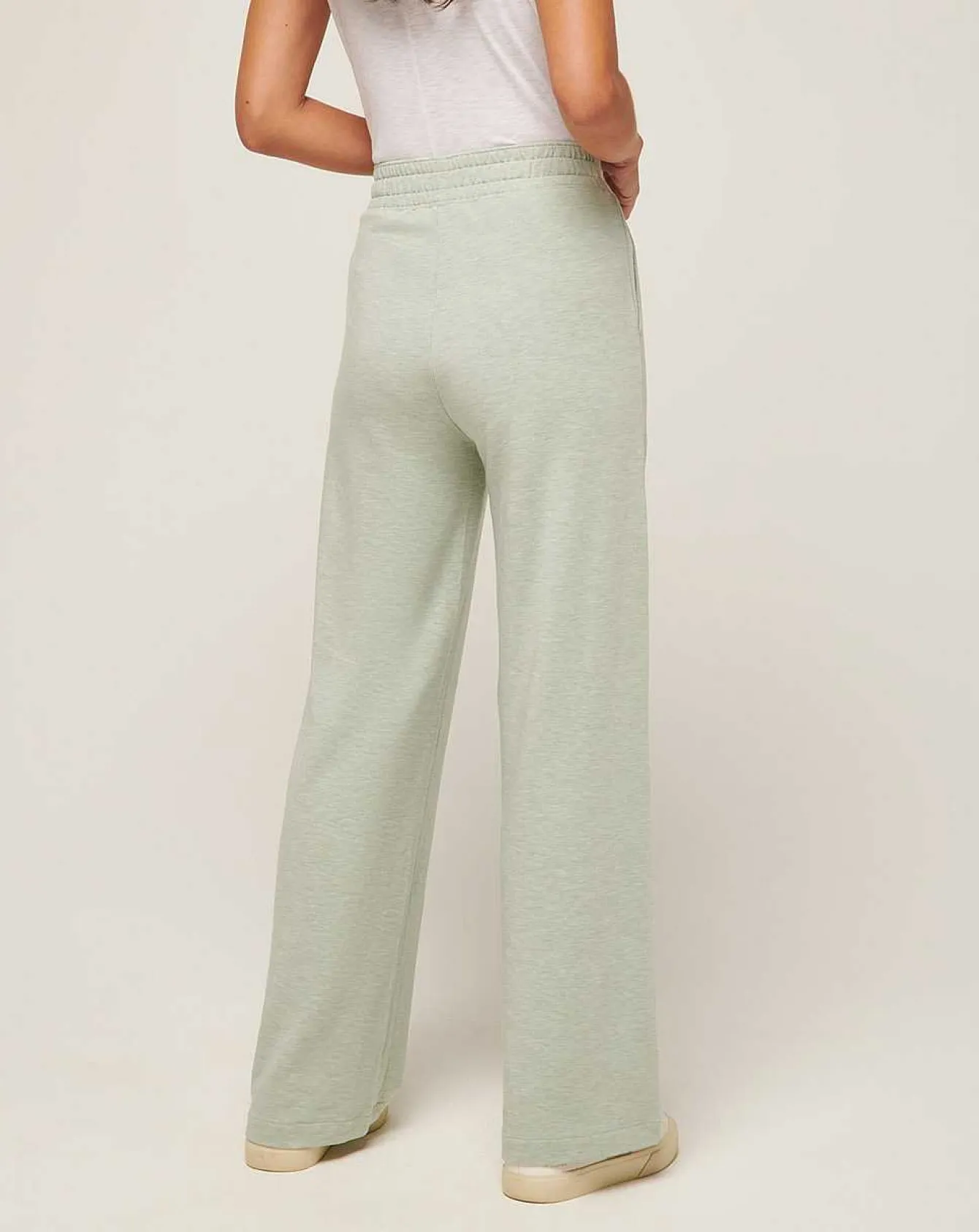 Connecting Flight Cloud Terry Wide Leg Pant