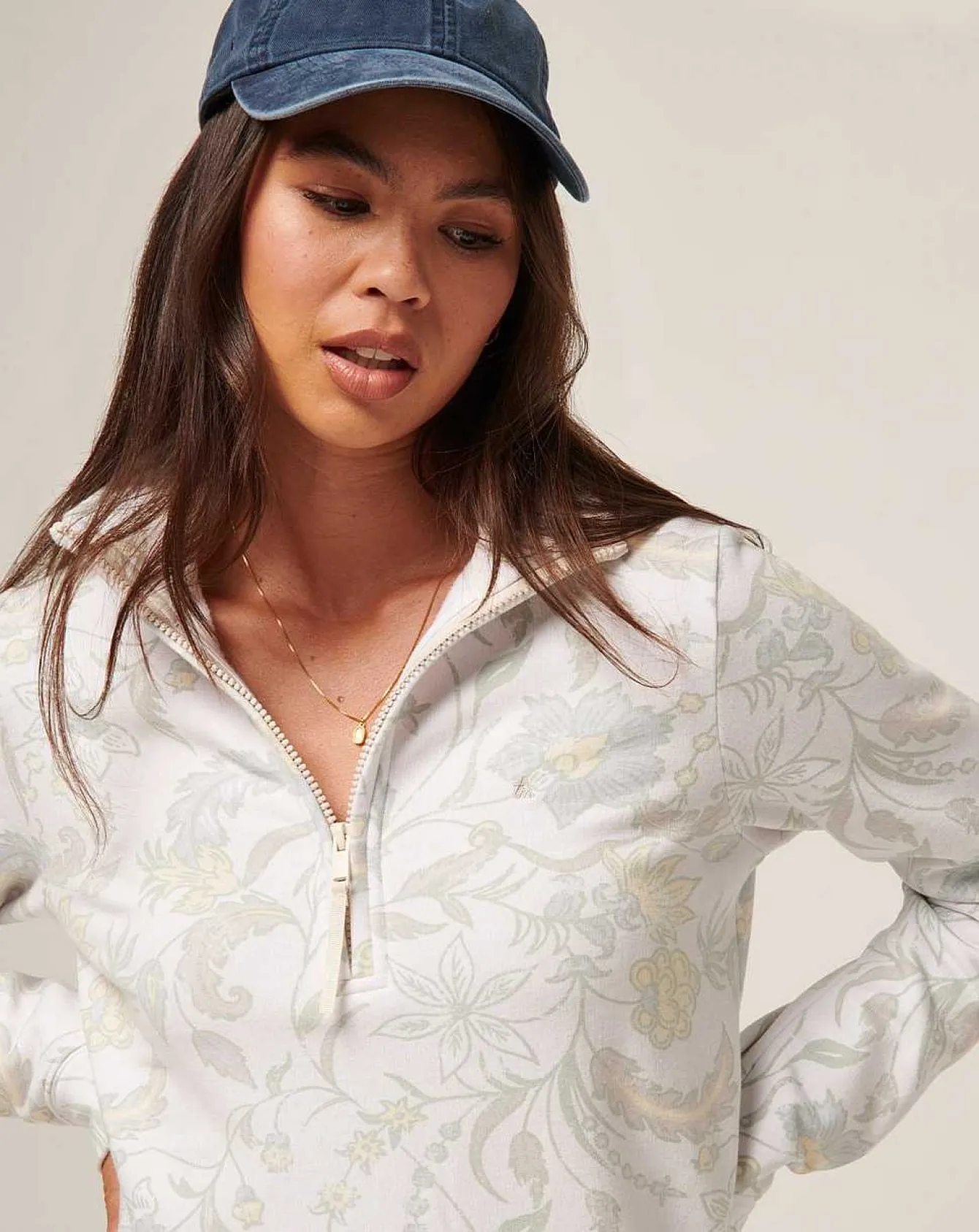 Day On The Bay Cloud Fleece Half Zip