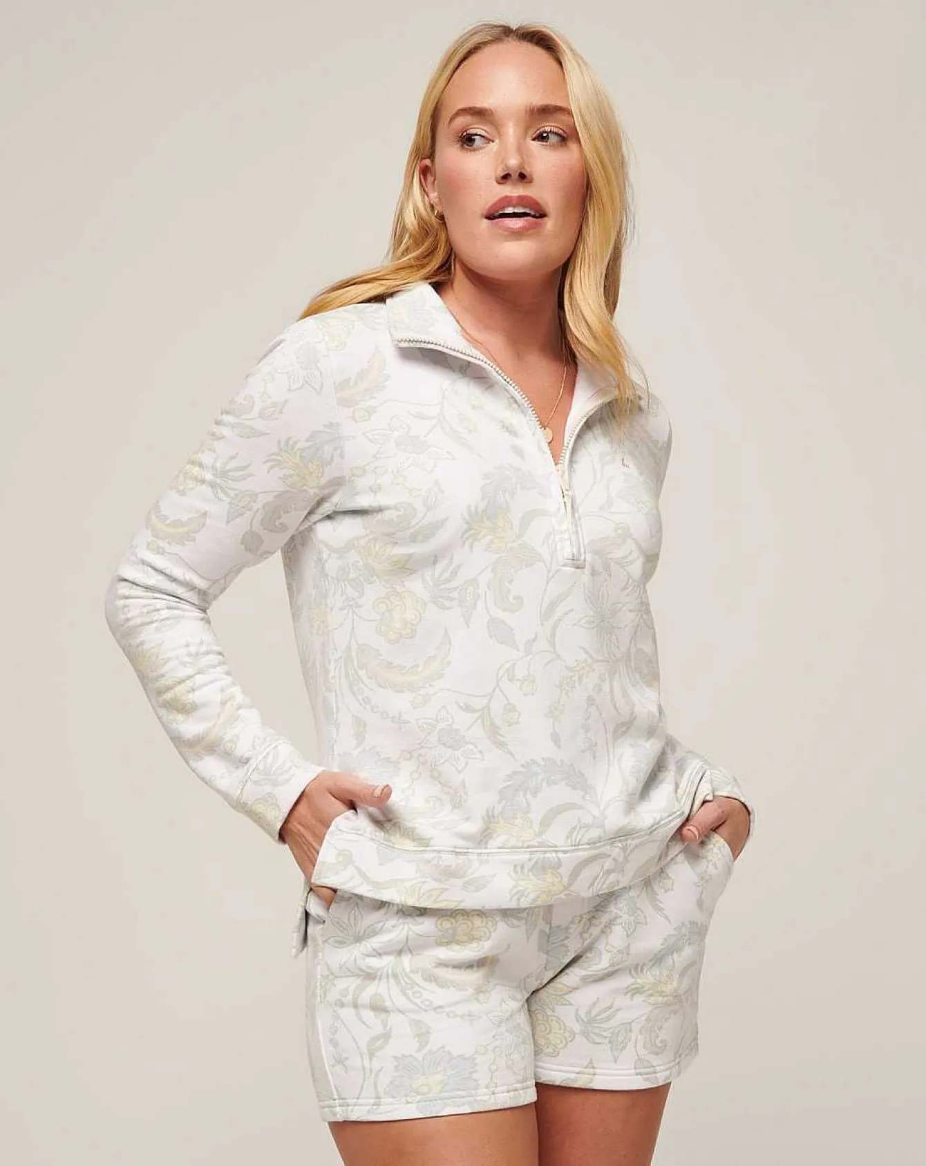 Day On The Bay Cloud Fleece Half Zip