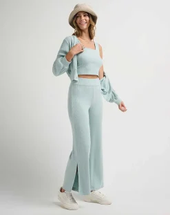 Evening Retreat Wide Rib Pant