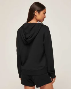Friday Ponte Half Zip Hoodie