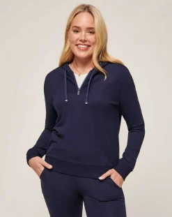 Friday Ponte Half Zip Hoodie