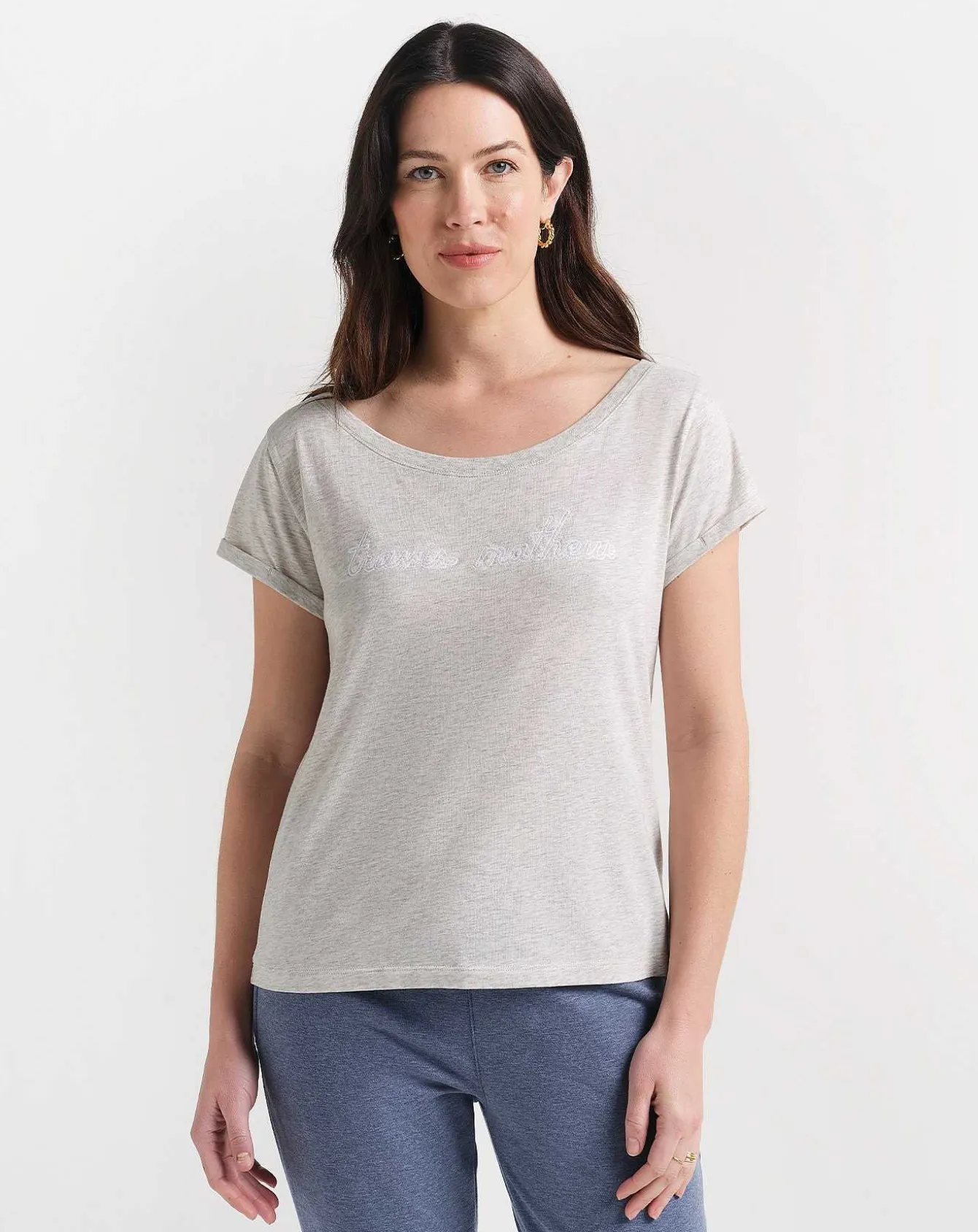 Girl Talk Tm Embroidered Tee