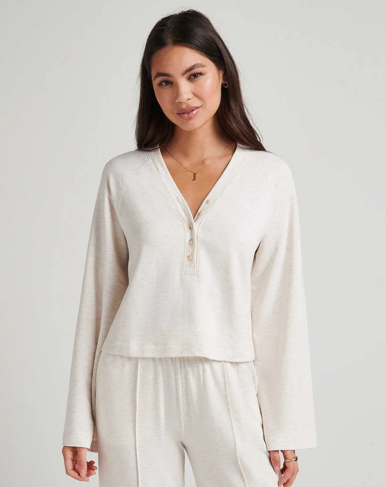 Los Altos Cloud French Terry Top