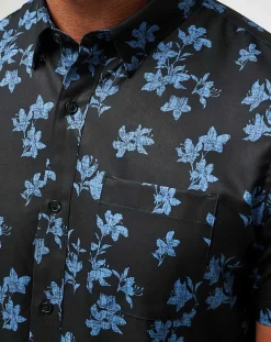 Mist On The Lake Button-Up