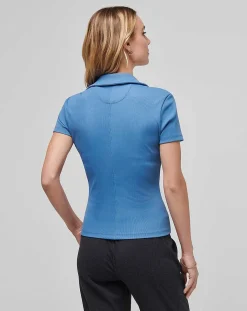 Moveknit Vneck Polo
