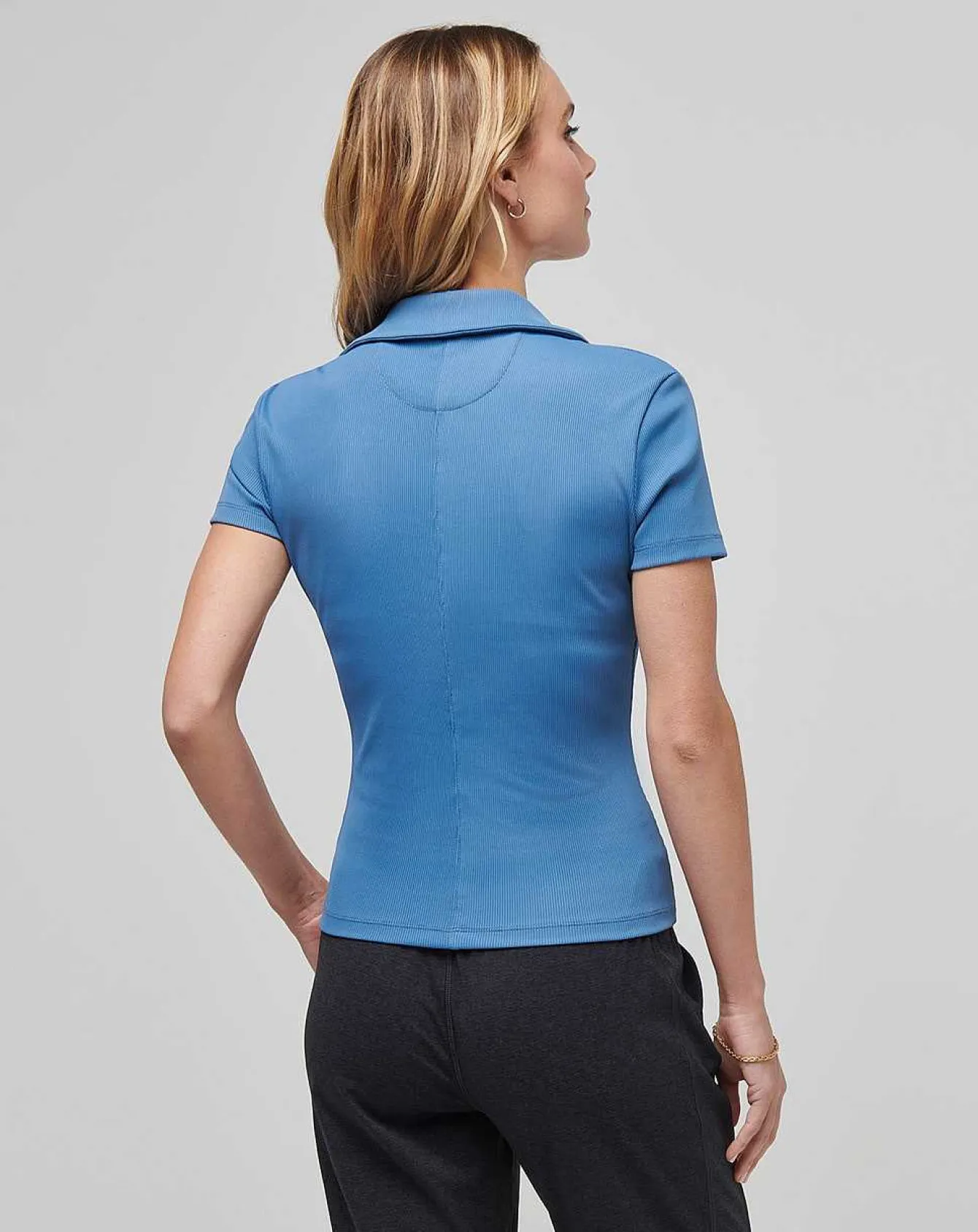 Moveknit Vneck Polo
