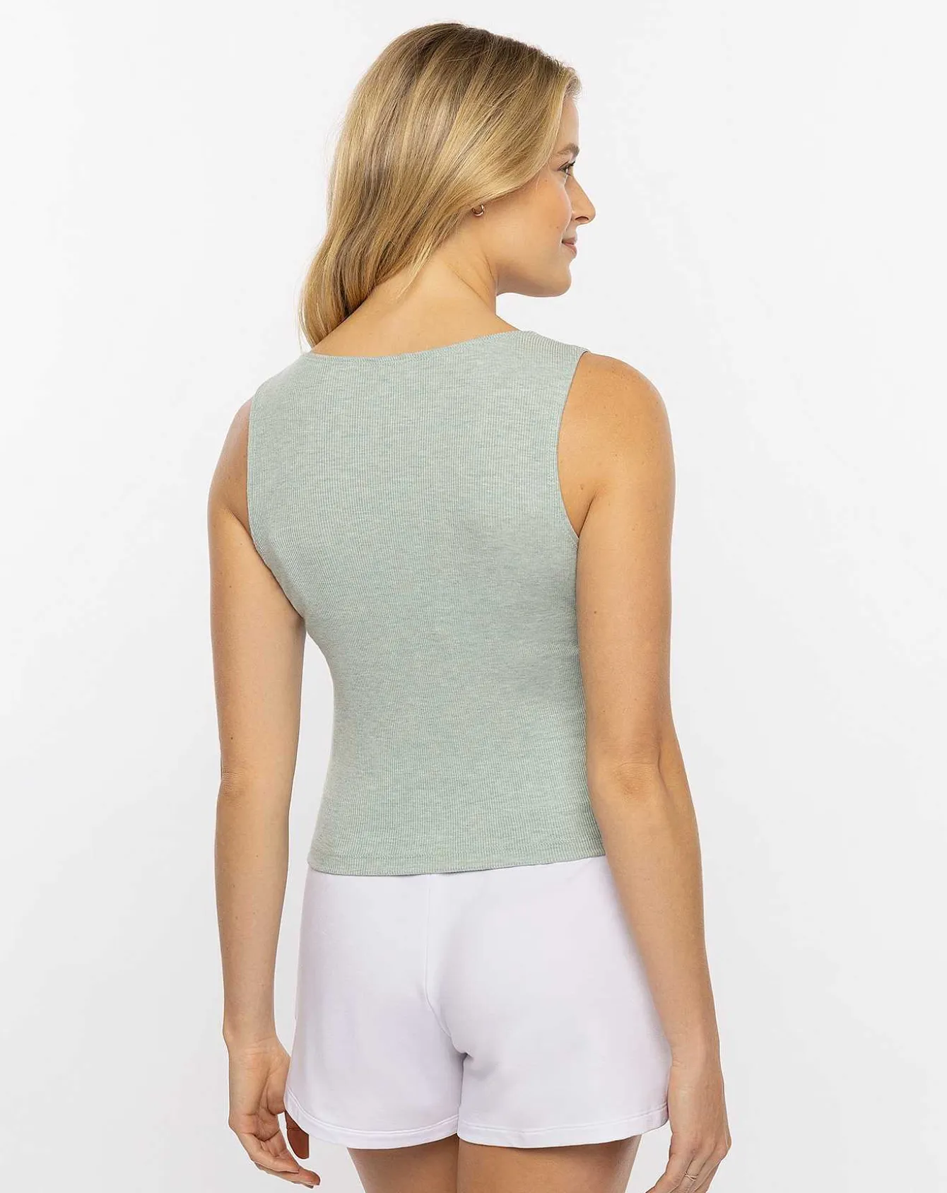 Ray Of Sunshine Cloud Ribbed Tank