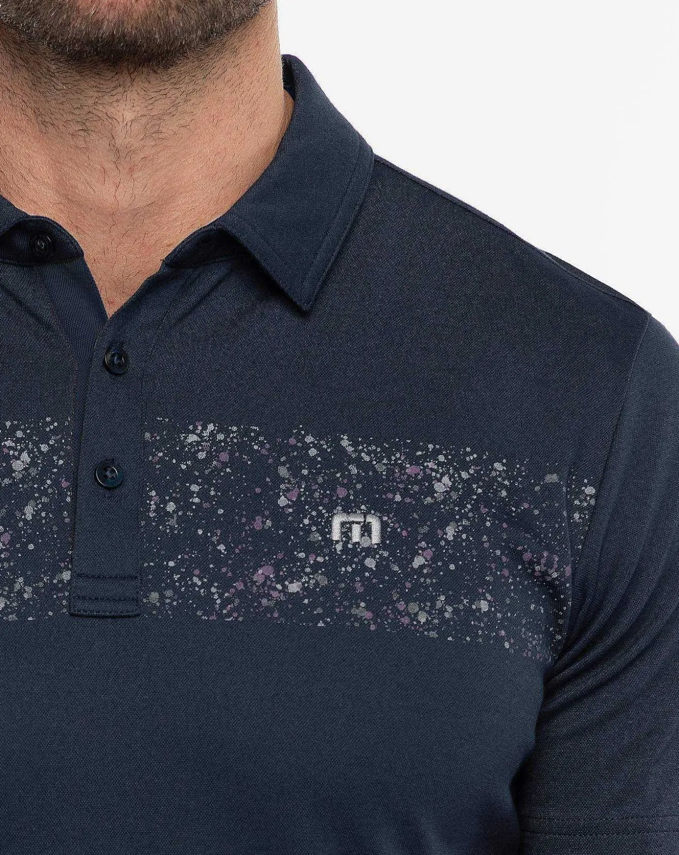 Splatter Stripe Polo