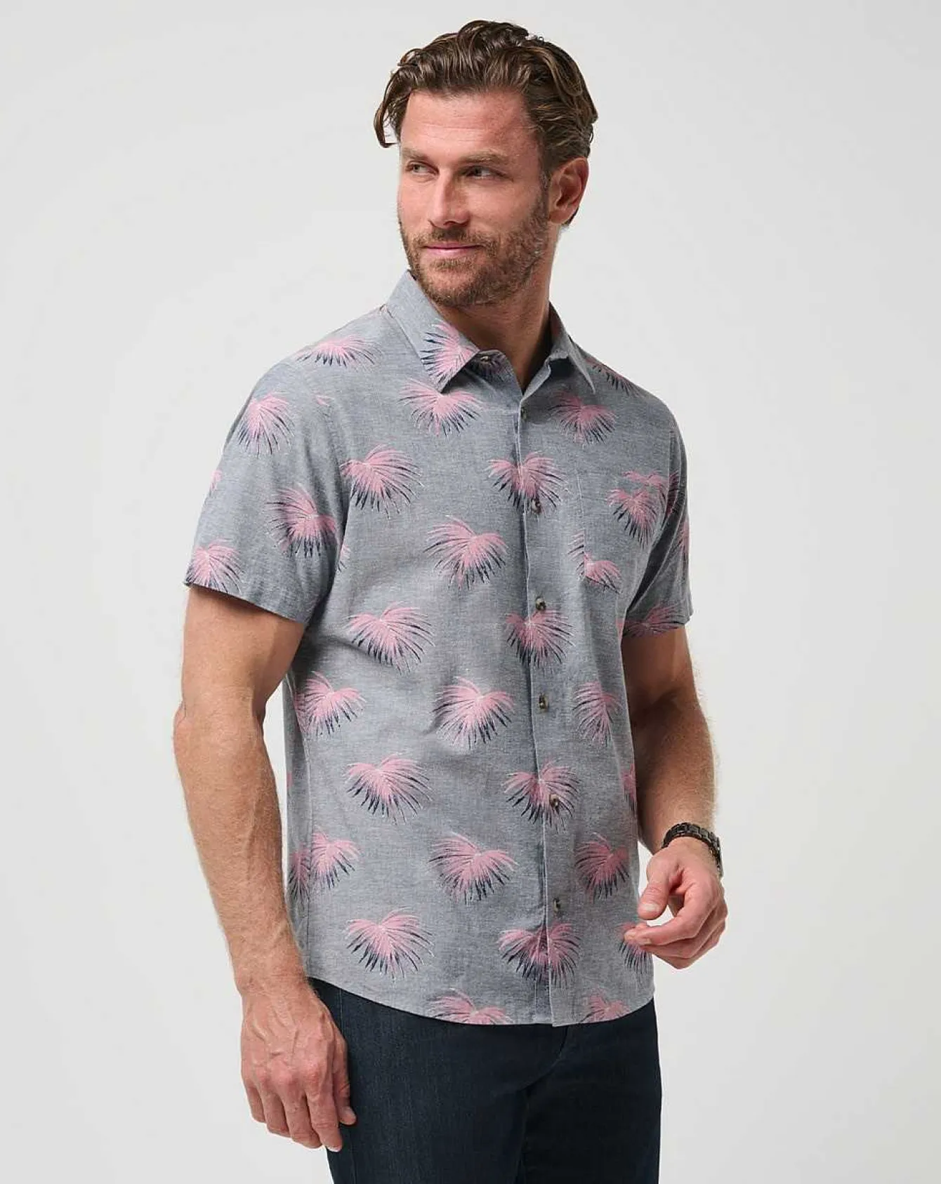 Tip Me Over Button-Up