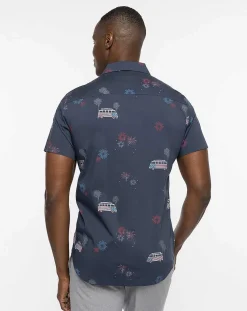 What Goes Up Button-Up